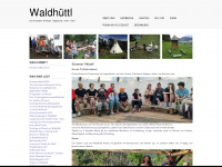 waldhuettl.at Webseite Vorschau