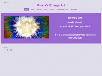 giselas-energy-art.de Webseite Vorschau