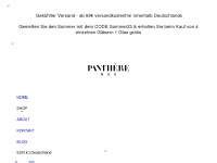 panthere-nue.de Webseite Vorschau