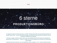 6sterne-produktion.de Webseite Vorschau