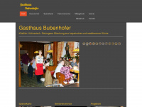 gasthaus-bubenhofer.de Webseite Vorschau