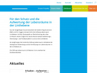 lebensraum-linthebene.ch Webseite Vorschau
