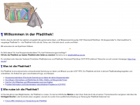 pfadithek.de Webseite Vorschau