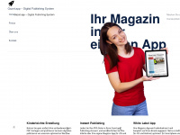 gazet.app Webseite Vorschau