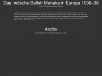 menaka-archive.org Webseite Vorschau