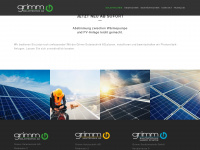 grimm-solar.ch Webseite Vorschau