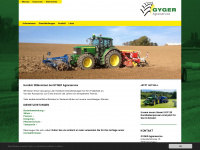 gyger-agrarservice.ch Webseite Vorschau