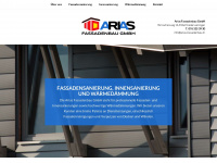 arias-fassadenbau.ch Webseite Vorschau