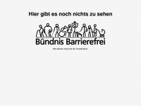 buendnis-barrierefrei.de Webseite Vorschau