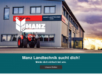 manz-landtechnik-sucht-dich.de Webseite Vorschau
