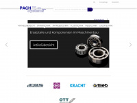 pach-shop.de Webseite Vorschau
