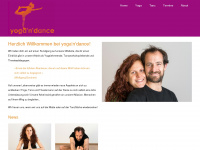 yogandance.at Webseite Vorschau