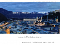meditationsalzburg.org Webseite Vorschau