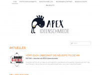 apex-ideenschmiede.de Webseite Vorschau