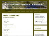 hainsberg-somsdorf.de Webseite Vorschau