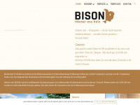 bisonhaus.at Webseite Vorschau