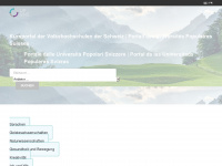 vhs.ch Webseite Vorschau