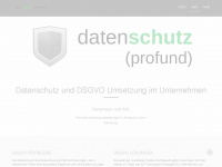 datenschutz-profund.de Webseite Vorschau