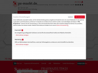 pz-markt.de Webseite Vorschau