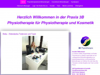 3b-physio.ch Webseite Vorschau