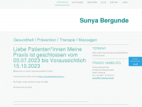 sunyabergunde.de Webseite Vorschau