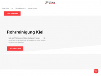 rohrreinigung-kiel-24.de Webseite Vorschau