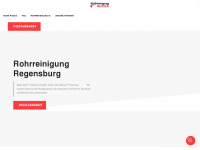 rohrreinigung-regensburg-24.de Webseite Vorschau