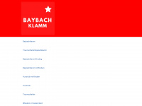 baybachklamm-hunsrueck.de Webseite Vorschau