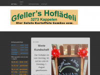 gfellers-hofladen.ch Webseite Vorschau