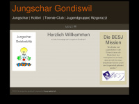 jungschi-gondiswil.ch Webseite Vorschau