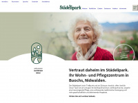 staedelipark.ch Webseite Vorschau