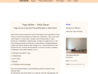 yoga-atelier-mannheim.de Webseite Vorschau