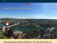taxsolothurn.ch Webseite Vorschau