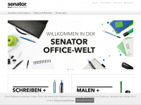 senator-office.com Webseite Vorschau