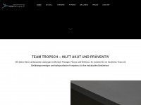 teamtropsch.de Webseite Vorschau