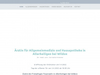 arztpraxis-kraxner.at Webseite Vorschau
