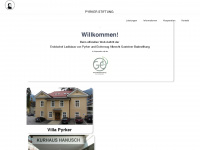 pyrkerstiftung.at Webseite Vorschau