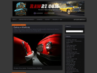 raw21.com Webseite Vorschau