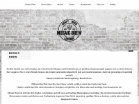 mosaicbrew.ch Webseite Vorschau