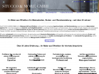 stuccomore.ch Webseite Vorschau