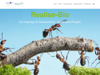 realise-bio.com Webseite Vorschau