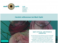 martioptik.ch Webseite Vorschau