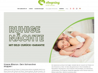 sleepring.ch Webseite Vorschau