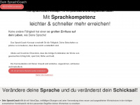 sprachcoach.tv Webseite Vorschau