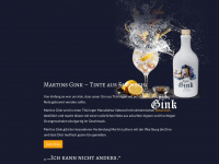martins-gink.de Webseite Vorschau