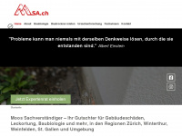m-sa.ch Webseite Vorschau