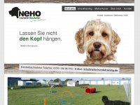 neho-hundetraining.de Webseite Vorschau