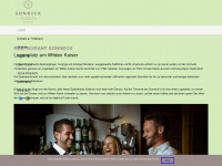 restaurant-sonneck.at Webseite Vorschau