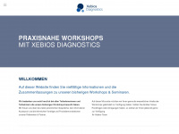 xebios-workshop.de Webseite Vorschau
