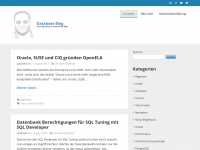 database-blog.at Webseite Vorschau